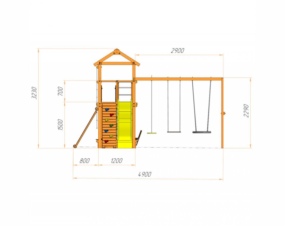 Уличный ДСК TORUDA GARDEN Евпатория - вид 10
