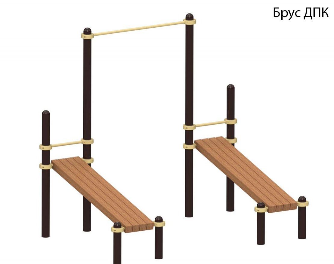 Уличные лавочки для пресса и турник TORUDA 43 - вид 1